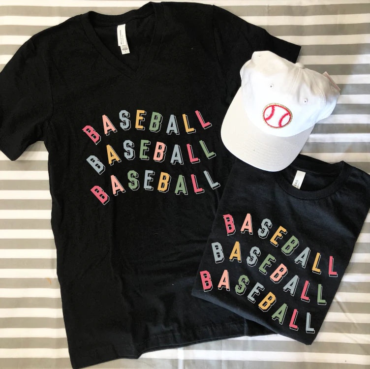 SPORTS LIFE 2023 (SPRING): Baseball X3 (CREW NECK or VNECK)