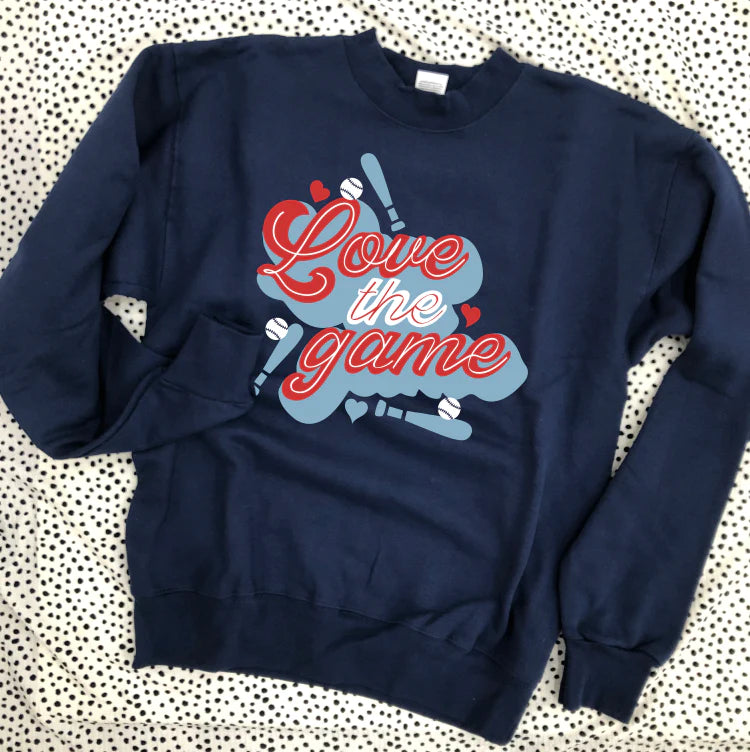 SPORTS LIFE 2023 (SPRING): Love The Game (SWEATSHIRT)